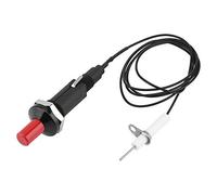 Encendedor Piezoeléctrico, Encendido por Chispa, Kit de Encendedor Piezoeléctrico de Botón de Propano 1 Salida 2, Cable de Resistencia de Electrodo para Parrilla, Camping, Chimenea, Gas, Estufa, Horno