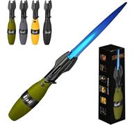 Encendedor Rocket Fidget, Resistente Al Viento, con Llama Azul, Cierre De Seguridad Y Llama Ajustable. Gas De Seguridad Recargable for Velas Aromáticas, Barbacoas, Senderismo(Green)