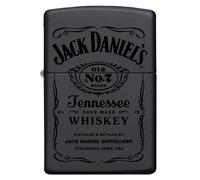 Encendedor Zippo 60001369 Jack Daniel's Encendedor De Gas Negro Mate
