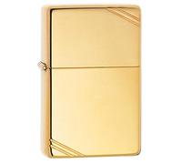 Zippo Vintage High Polish Brass - Mechero