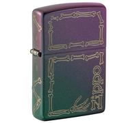 Encendedor Zippo a prueba de viento - Your Worst Nightmare, Gray Dusk, Color Image - Recargable - Reutilizable - Diseño a prueba de viento - Caja regalo - Fabricado en Estados Unidos