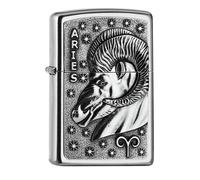Encendedor Zippo Aries Signo Zodiacal Aries Encendedor De Tormenta De Gasolina