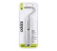 Encendedor Zippo Flex Neck Utility Cromado Doble Llama Cuello Flexible Butano