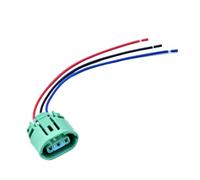 Encendido Automotriz Compatible Con Mitsubishi 6189-0544 Piezas De Repuesto Del Kit De Reparación Del Enchufe Del Conector De La Bobina De Encendido Del Coche De 3 Pines(With 15cm wires)