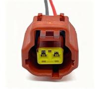 Encendido Automotriz Compatible Con Toyota 2 Pines Coche IAC Bobina Encendido Arnés Cables Conector Temperatura Refrigerante 1JZ-GTE 2JZ-GTE 178390-1(Brown,1 Pc)