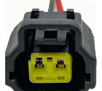 Encendido Automotriz Compatible Con Toyota 2 Pines Conector IAC Coche Sensor Temperatura Del Refrigerante Arnés Cables 1JZ-GTE 2JZ-GTE 178390-1(Black,1 Pc)