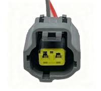 Encendido Automotriz Compatible Con Toyota 2 Pines Conector IAC Coche Sensor Temperatura Del Refrigerante Arnés Cables 1JZ-GTE 2JZ-GTE 178390-1(Gery B,5 Pcs)