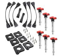 encendido de bujía Compatible Con 2,7 T S4 RS4 B5 2,7 T Paquetes De Bobinas De Encendido Arnés De Conversión Kit De Paso Desgaste De Placas Coilpack Kit de bobina de encendido