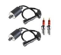 Encendido motocicleta 4VW-82370-00-00 2x Bobina Encendido Bujía Para V Star 650 Para XVS650 4VR-82320-00