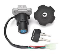 Encendido Motocicleta Compatible Con Yamaha Para TW200 2003-2017 Accesorios Recambio Llave Bloqueo Del Interruptor Encendido Tapón Del Depósito Combustible Para Motocicleta