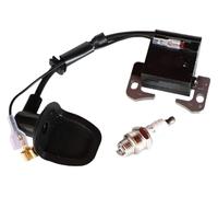 Encendido para 43cc 47cc 49cc ATV 2 Mini Quad Pocket Dirt Bike Stroke Pieza De Motor para L7T Spark Box Motocicleta CDI Box Encendedor Bobina Encendido(One Set)