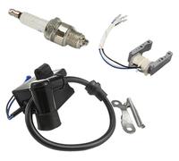 Encendido para 49cc 60cc 66cc 80cc Motor De Accesorios Motorizados 2 Tiempos para Bicicleta Bobina Estator Magneto Encendido Motocicleta CDI(1 Set)