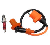 Encendido para GY6 50cc 70cc 90cc 110cc 125cc 150cc 139QMB 152QMI 157QMJ Motocicleta CDI Box Encendedor 5/6 Pin Bobina De Encendido con Caja(Set of 2)