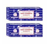 Encens Nag Champa - 250 Grs - Satya - Lot de 4 Boites