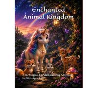 Enchanted Animal Kingdom: A 3D Magical Fairytale Coloring Adventure for Kids Ages 4-8