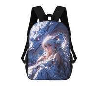 Enchanted Bond Elven Maiden And Mystic Dragon Mochila Escolar Resistente Al Agua Para Ordenador Portátil: Perfecta Para Viajes, Trabajo Y Uso Diario 17inch
