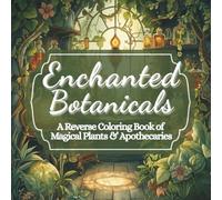 Enchanted Botanicals: A Reverse Coloring Book of Magical Plants & Apothecaries