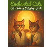 Enchanted cats: a fantasy coloring book (Enchanted Cats Series)