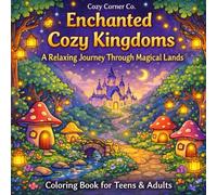 Enchanted Cozy Kingdoms: A Relaxing Journey Through Magical Lands: Coloring Book for Teens & Adults (Cozy Corner Co.)