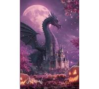 Enchanted Dragon Nights Journal: A Magical Halloween Castle Notebook with Glittering Skies and Fantasy Charm
