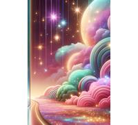 Enchanted Dual Realms Notebook: Magical Pastel Sky & Starfall Path Journal | Fantasy Aesthetic Writing Notebook for Dreamers