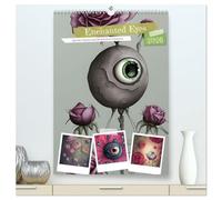 Enchanted Eyes (High Quality Premium Wall Calendar 2026 DIN A2 portrait),CALVENDO 12 Month Wall Calendar: Spooky Roses and Bewitched Flowers