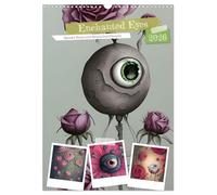 Enchanted Eyes (Wall Calendar 2026 DIN A3 portrait), CALVENDO 12 Month Wall Calendar: Spooky Roses and Bewitched Flowers