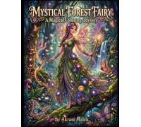 Enchanted Faerie Coloring Journey: An Adult Fantasy Coloring Book Featuring Beautiful Fairies, Magical Forests, and Intricate Floral Designs for Stress Relief and Relaxation