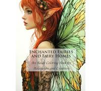 Enchanted Fairies and Fairy Homes: An Adult Coloring Book for Relaxation and Creativity (Fantastic Fairies Coloring Books)