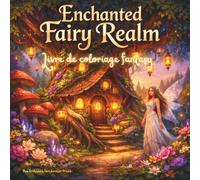 Enchanted Fairy Realm - Livre de coloriage fantasy pour adolescents et adultes: Fées, forêts enchantées et scènes féeriques relaxantes pour réduire le stress et stimuler la créativité