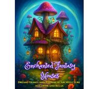 Enchanted Fantasy Houses: Dreamy Homes and Whimsical Architecture to Color and Relax: 50 Magical House Illustrations for Adults | Fairytale Cottages, ... Cozy Cabins for Stress Relief and Creativity
