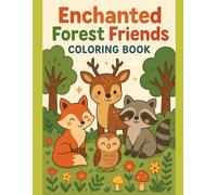 Enchanted Forest Friends Coloring Book