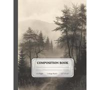 Enchanted Forest Path Notebook | College Ruled Writing Journal for Students, Nature Lovers & Creatives: A calming lined stationary featuring peaceful woodland scenery