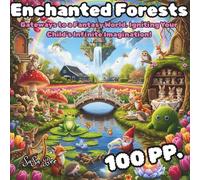 Enchanted Forests: 50 Gateways to a Fantasy World, Igniting Your Child's Infinite Imagination!