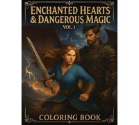 Enchanted Hearts & Dangerous Magic Vol. 1: A Fantasy Romance Coloring Experience