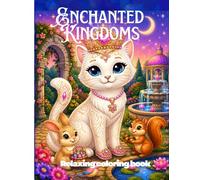 Enchanted Kingdoms: 30 Unique Magical Royal Animal Designs for Relaxation, 61 pages