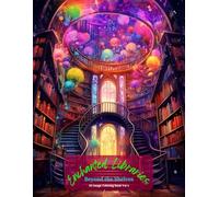 Enchanted Libraries: Beyond the Shelves Coloring Book Vol 4
