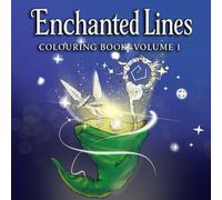 Enchanted Lines Colouring Book Volume 1: Medium Challenge, No AI Art