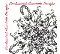 Enchanted Mandala Escape: 20 Hand-Drawn Intricate Mandalas with Blank Pages for Coloring, Sketching, Doodling, Journaling, and Creative Expression in a 6x6 Book (Mini Mandala Colouring Books)