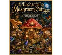 Enchanted Mushroom Cottage: 75 Magical Coloring Pages - Fairy Homes, Enchanted Gardens, Woodland Sprites, Glowing Fungi, and the Most Whimsical World Hidden in the Forest Floor
