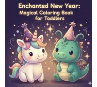 Enchanted New Year: Magical Coloring Book for Toddlers: Magical Creatures, Sparkly Celebrations & Happy Beginnings | Easy Bold-Line Designs with ... and Cute Animals for Little Hands | Ages 1-4