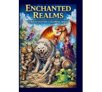 Enchanted Realms: A Bold Fantasy Coloring Book