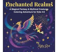 Enchanted Realms: A Magical Fantasy & Mythical Creatures Coloring Adventure for kids 4-8