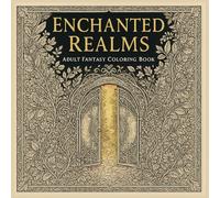 Enchanted Realms: An Adult Fantasy Coloring Book of Magical Worlds and Intricate Designs