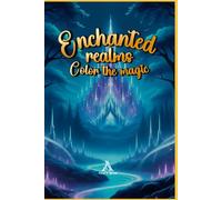 Enchanted Realms: Color the Magic,A Fantasy Coloring Book for Kids, Teens, and Adults | Explore Magical Worlds, Reduce Stress, and Boost Creativity ... Art Pages | Fun and Calming for All Ages