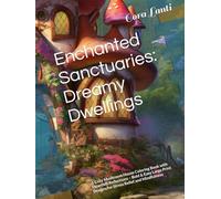 Enchanted Sanctuaries: Dreamy Dwellings: A Cozy Mushroom House Coloring Book with Heartfelt Reflections - Bold & Easy Large Print Designs for Stress Relief and Mindfulness