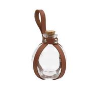 Enchanted - Soporte para botellas de poción de corcho, accesorio renacentista, botellas redondas pequeñas de 8 onzas, juego a granel para disfraz, mago, feria Ren, magia para disfraces de Halloween