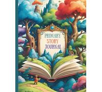 Enchanted Story Journal: Draw and Write Primary Notebook with Illustration Area and Wide Ruled Lines for Young Authors, Grades K-2, 120 Pages