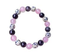 Enchanted Therapist Pulsera con infusión de Reiki, varios cristales, múltiples