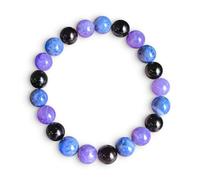 Enchanted Therapist Pulsera de ansiedad calmante con infusión de reiki, pulsera de energía, regalo de Reiki, pulseras de reiki, joyas de reiki, pulseras de piedras preciosas, pulseras de cristal, 7
